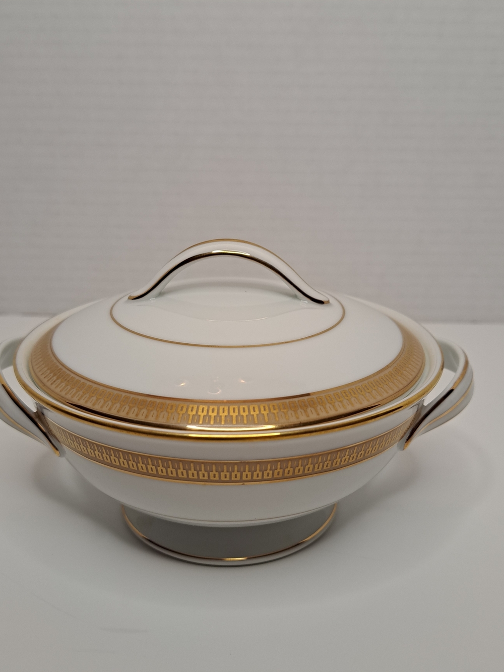 Vintage Noritake China Goldwyn Sugar Bowl with Lid #6244 Made in Japan 1961-1971